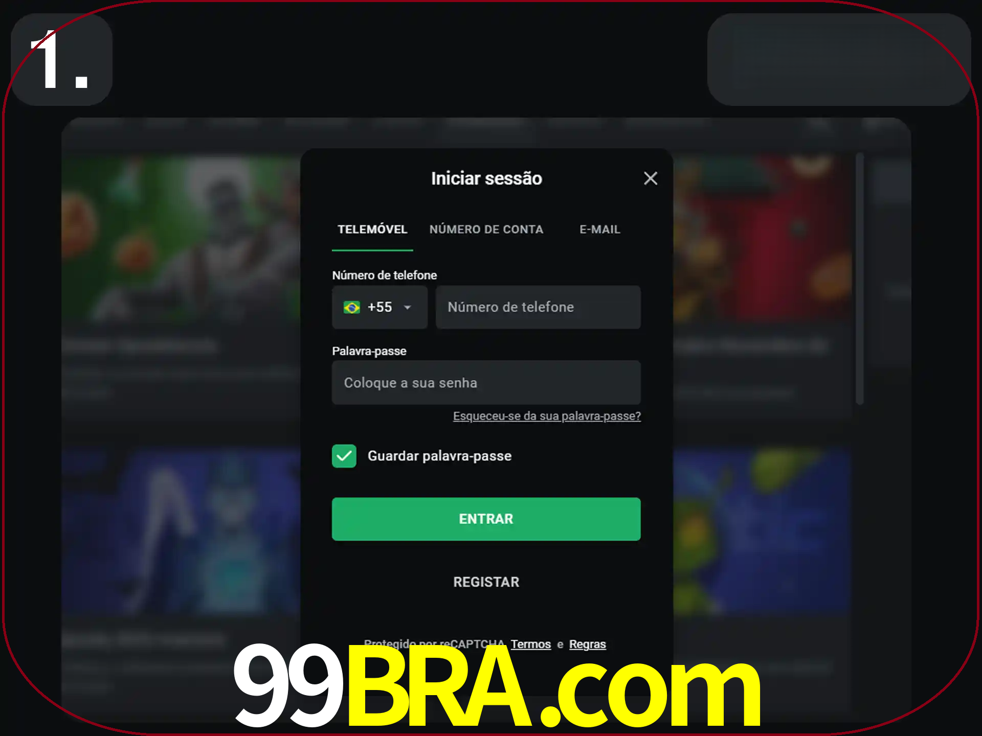Acesse o site.