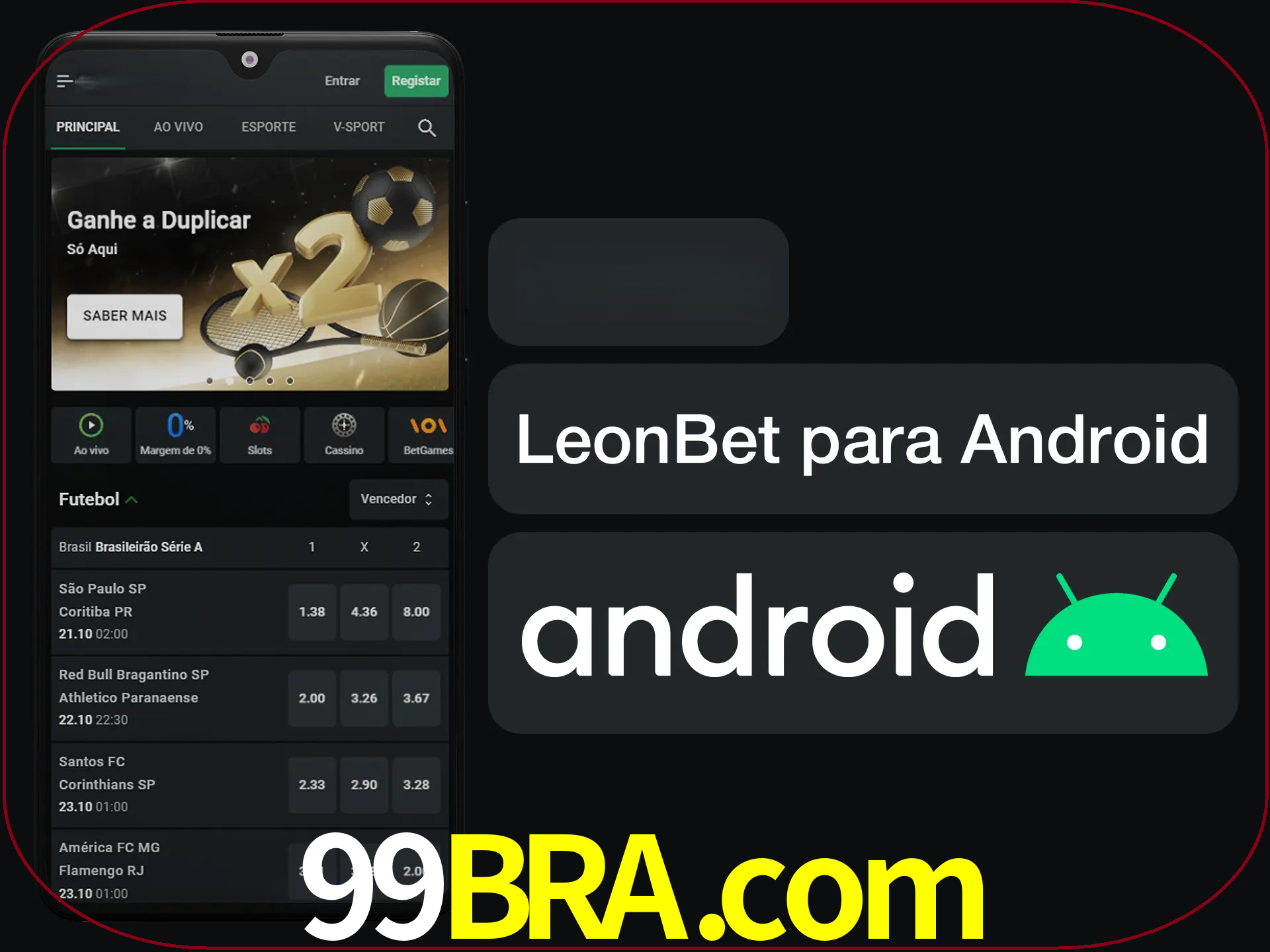 Adquira sua versão poket de LeonBet.